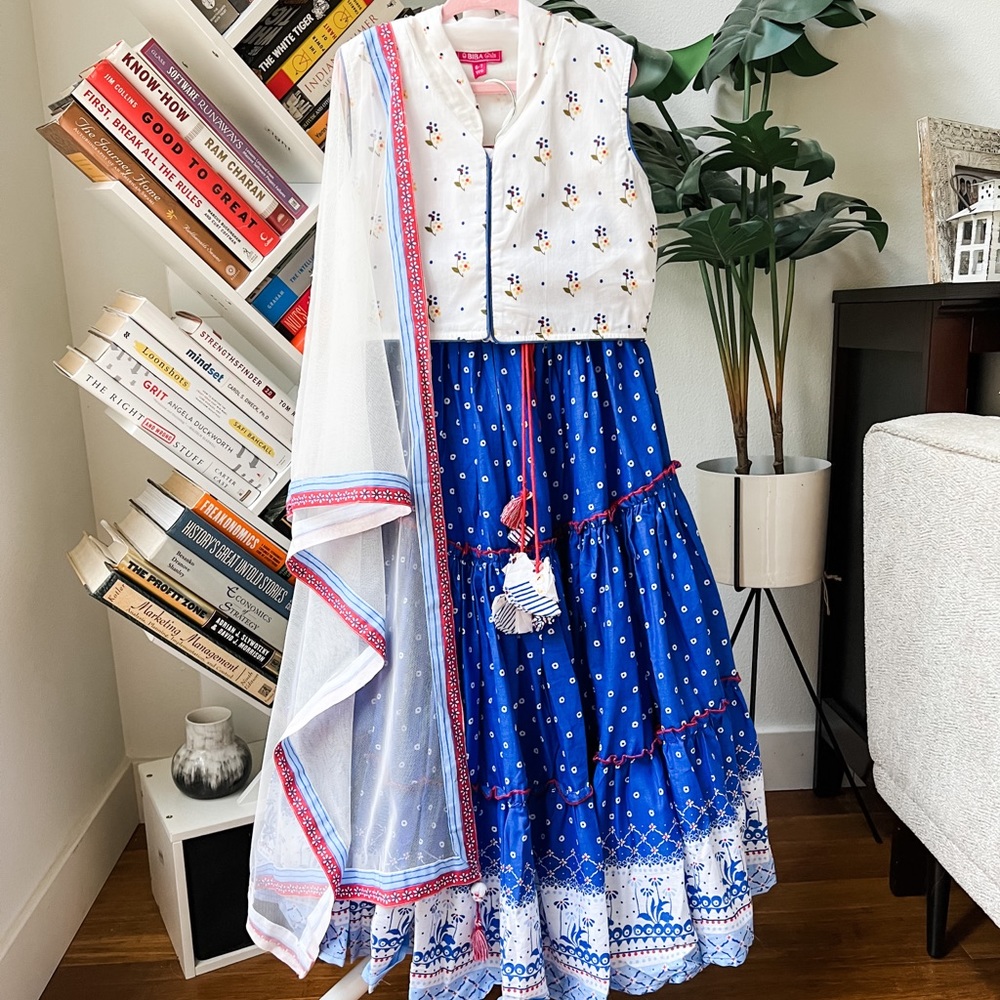 Biba Girls Indian Lehenga Choli